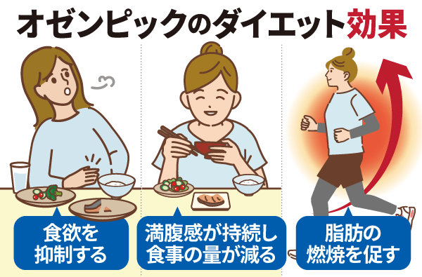 オゼンピックのダイエット効果